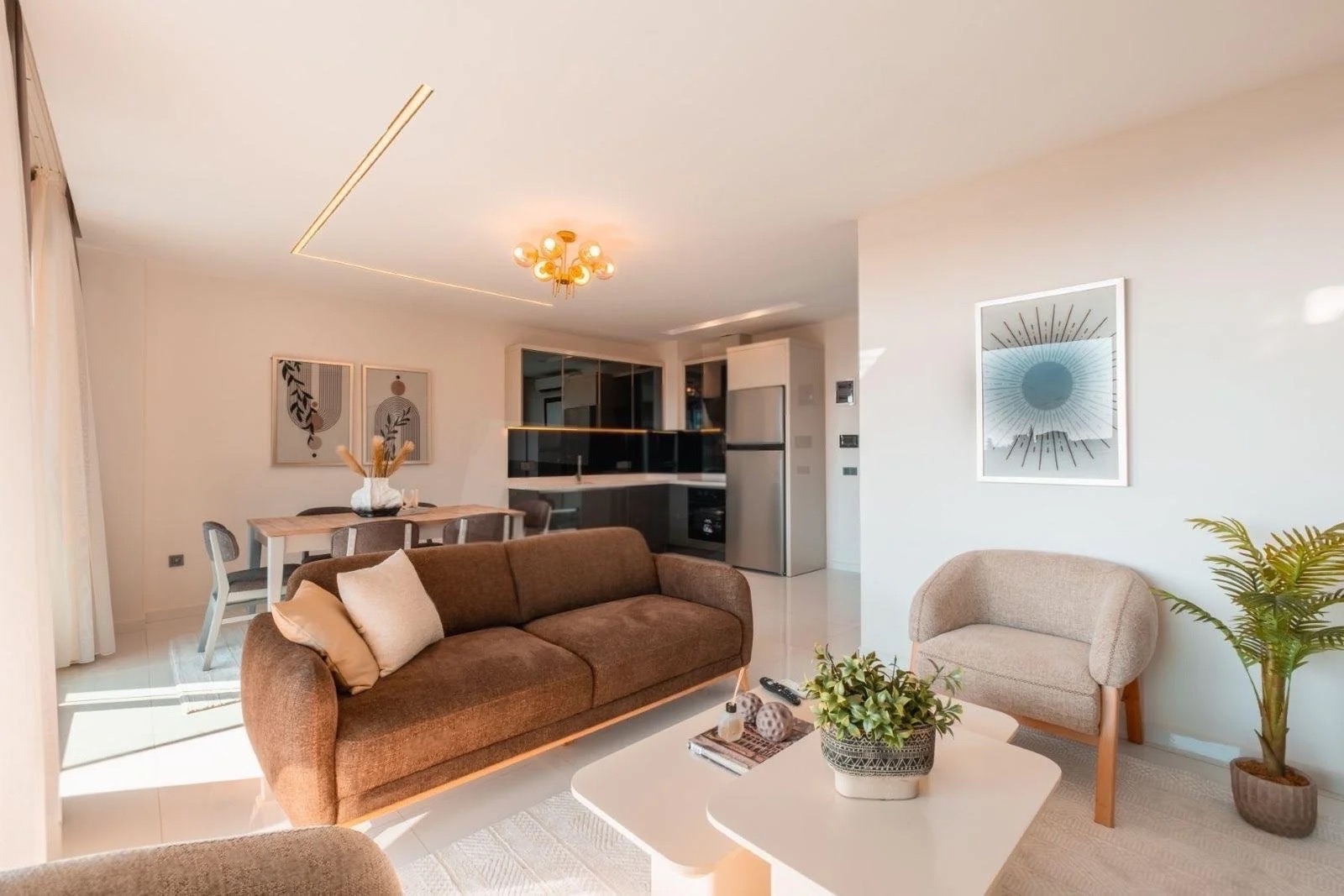 ALANYA SATILIK DAIRE 2+1 FULL EŞYALI